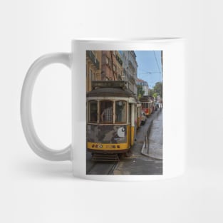 Lisbon traffic jam Mug